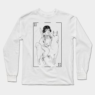 Catalina de Erauso Llama Long Sleeve T-Shirt